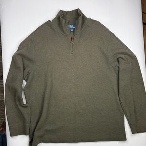 Ralph Lauren Polo Men's Olive Green Sweater Size XXL